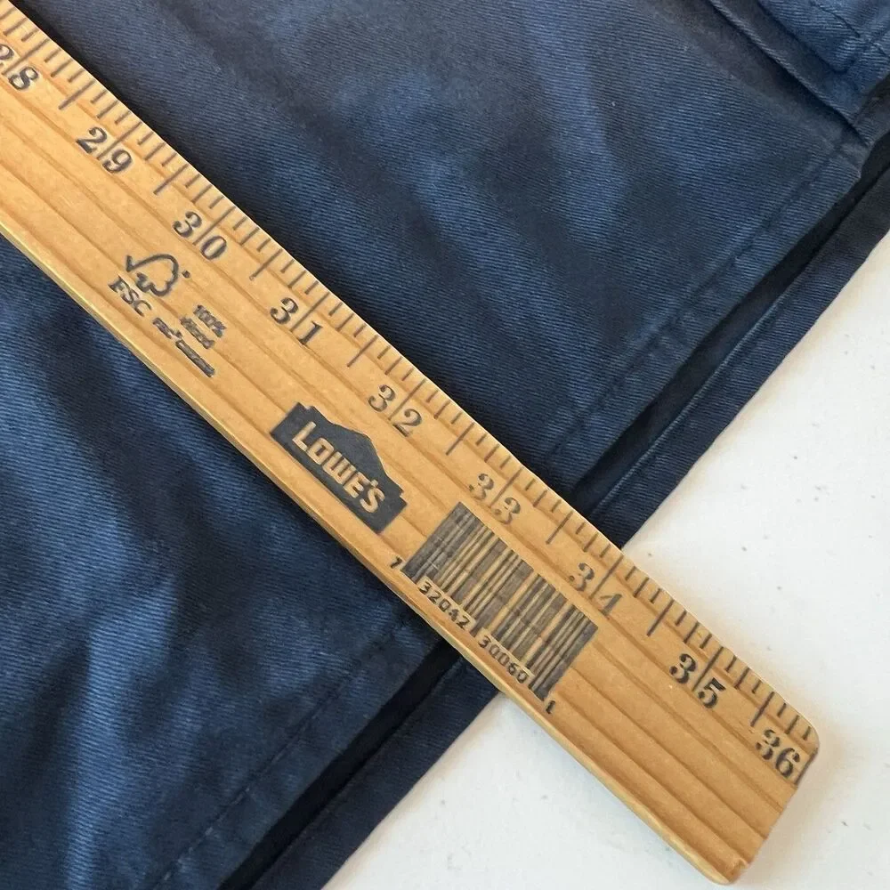 Vintage Dickies Shirt Men 2XL Blue Work Mechanic Button 90s USA